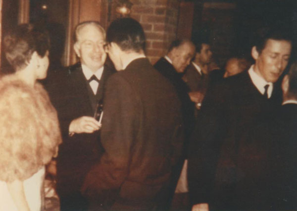 Yvonne and Peter with L. Ron Hubbard in 1962